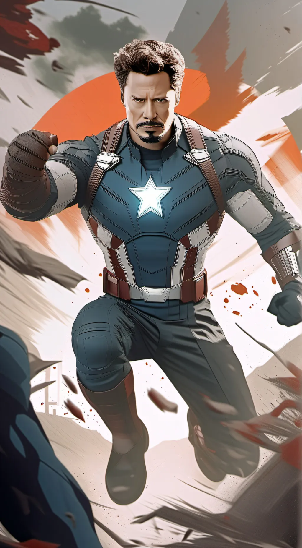 ai character: the avengers  background