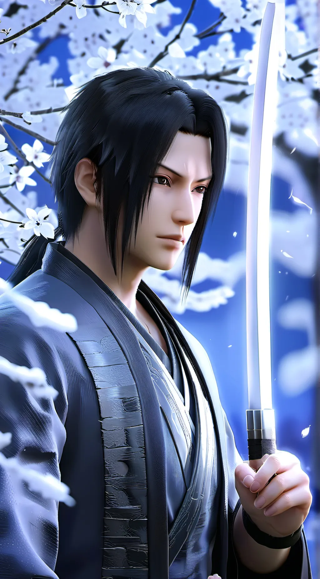 ai character: Itachi Uchiha  background