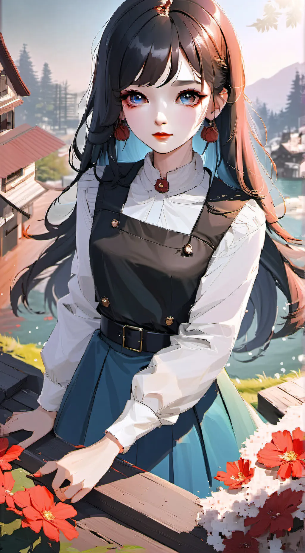ai character: faye background