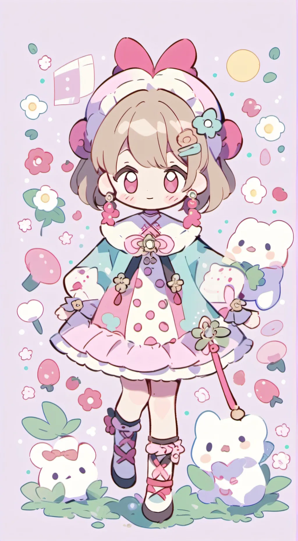 ai character: Emma  background