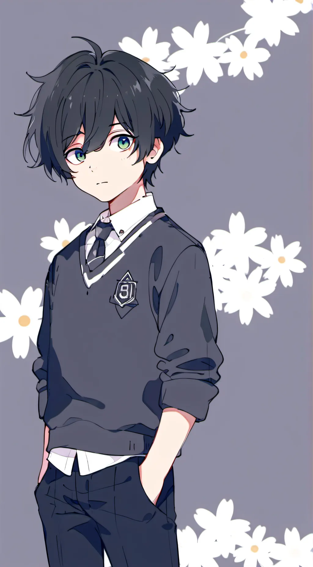 ai character: regulus black background