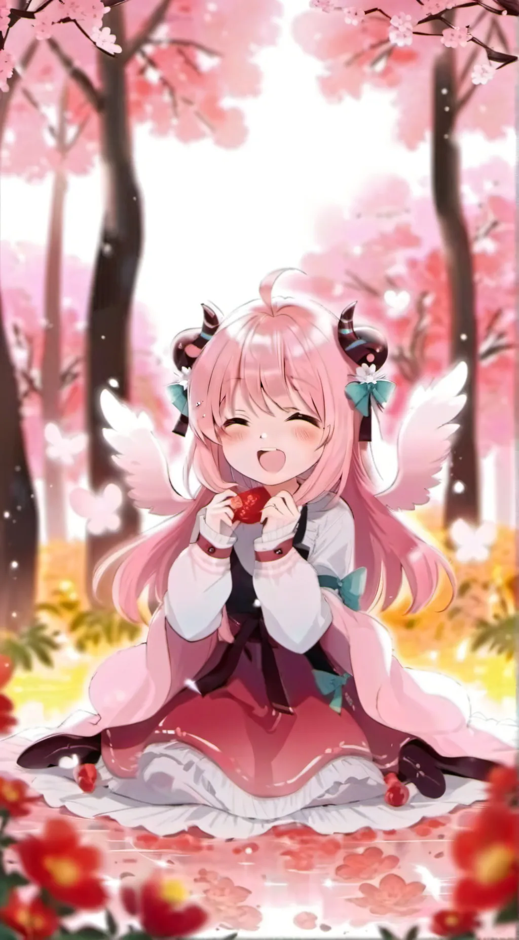 ai character: Aisyah beautifully background