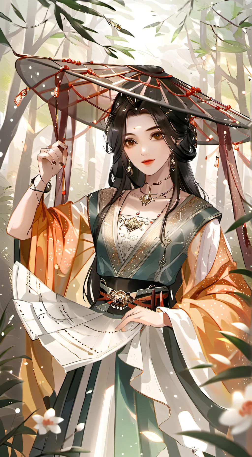ai character: Shenu  background
