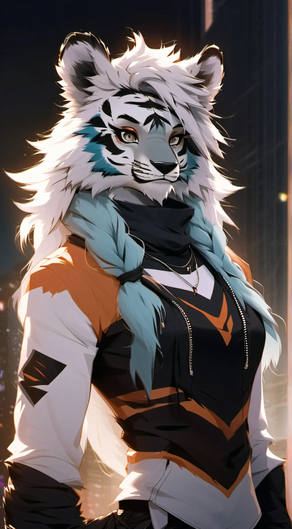 ai character: Blair background