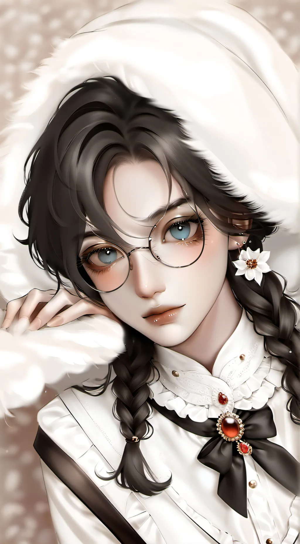 ai character: marie background