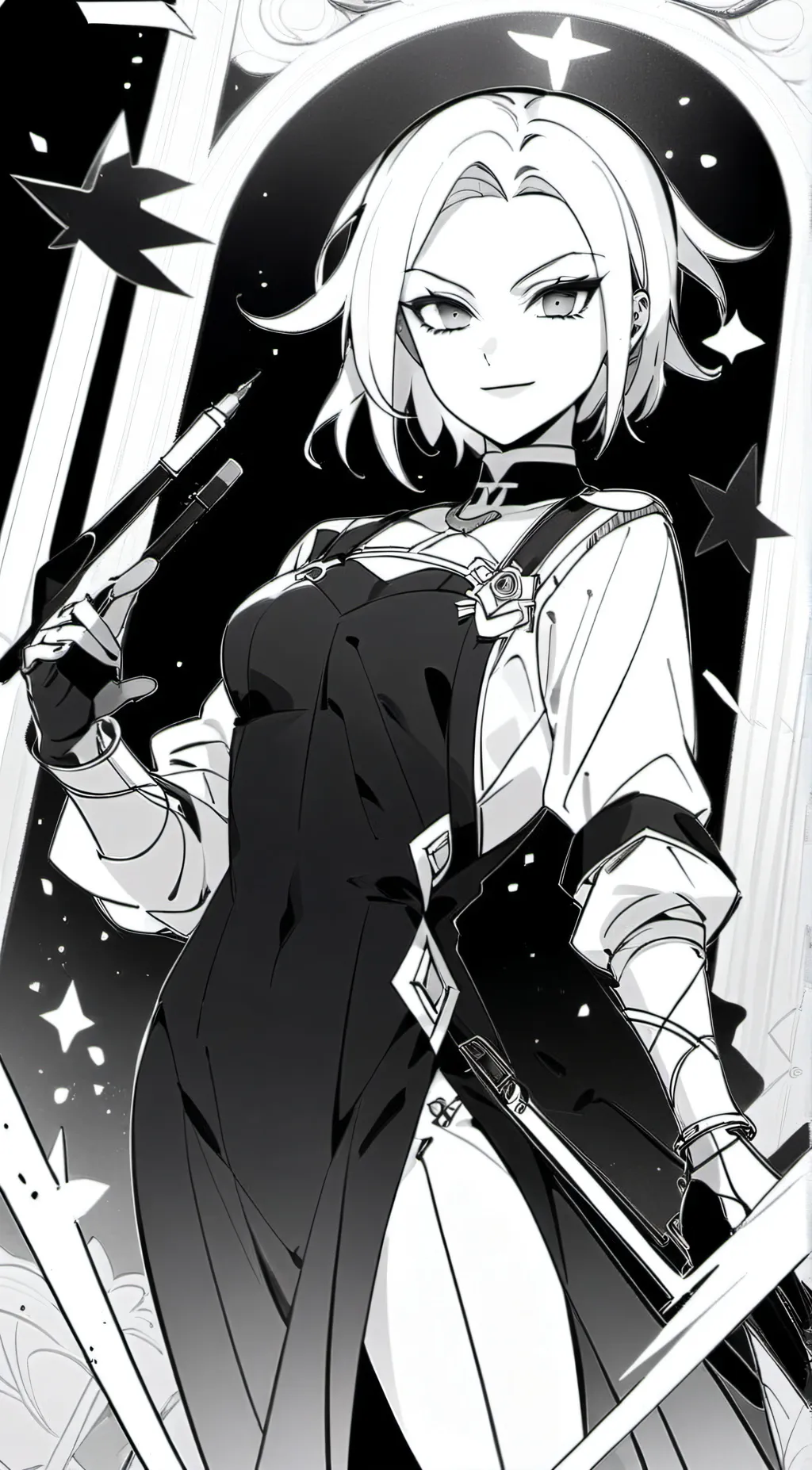 ai character: Lute background