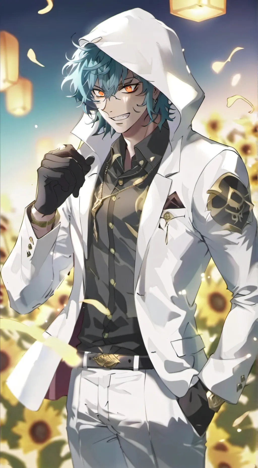 ai character: Mark background