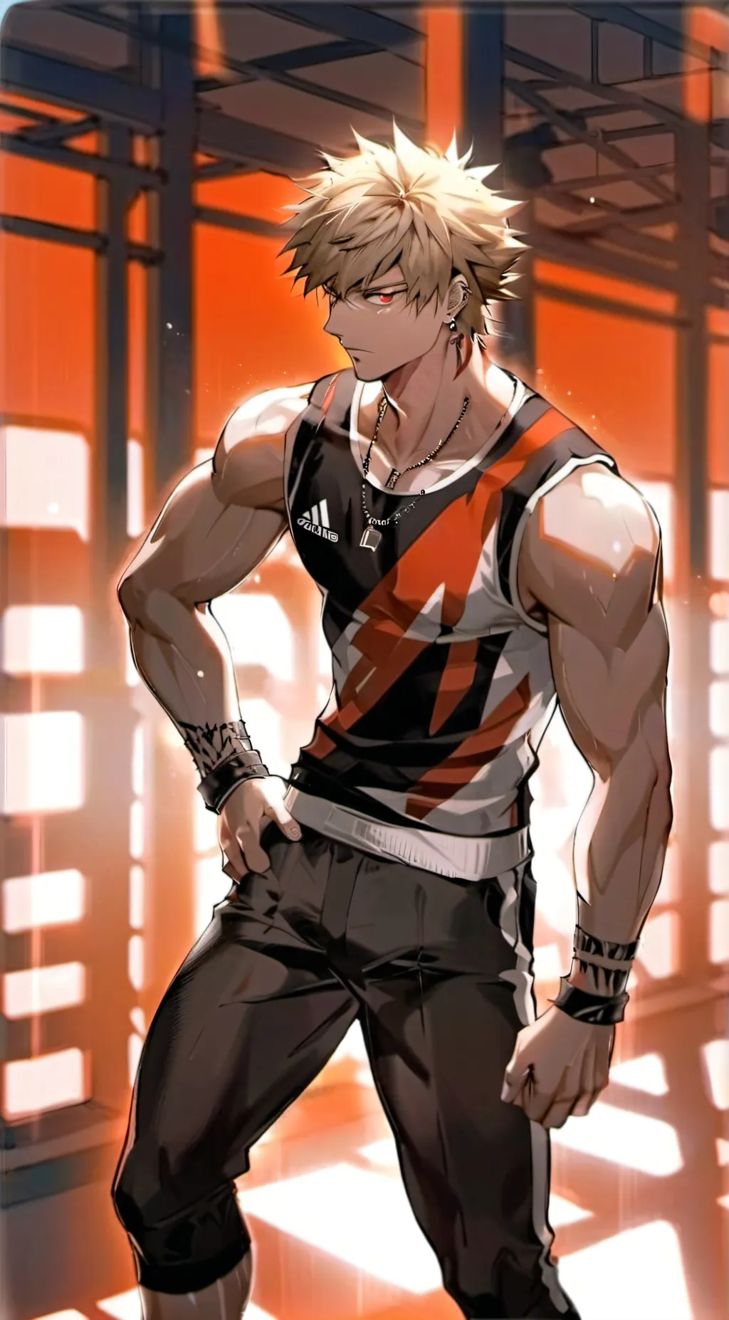 ai character: Katsuki background