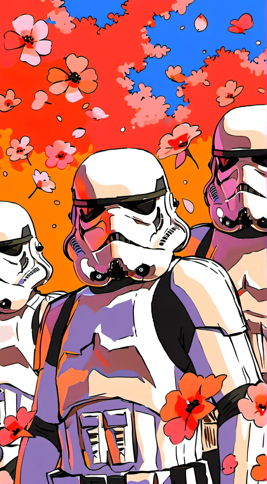 ai character: stormtroopers  background