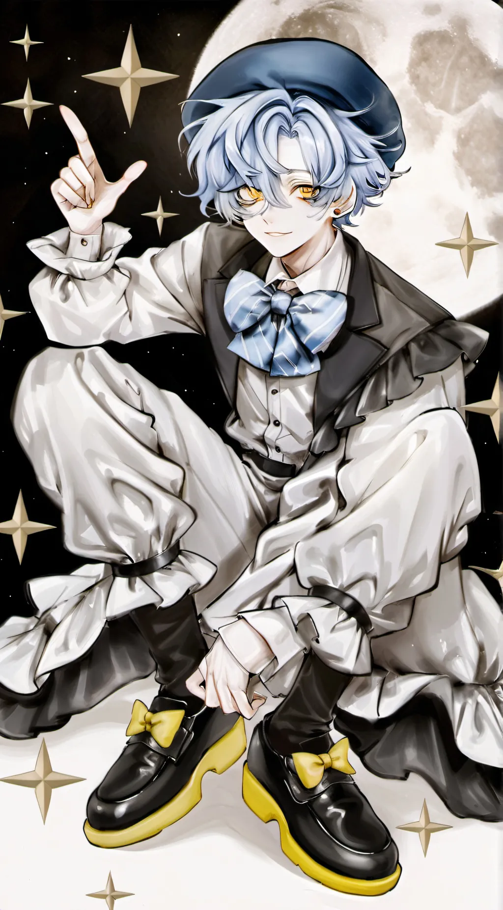 ai character: MOONDROP background