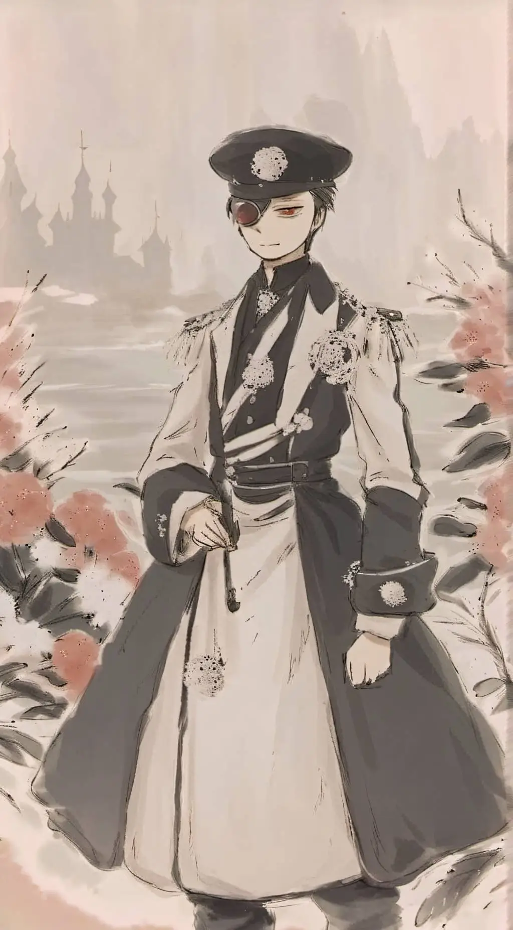 ai character: Russian Empire 💀🐎🧏 background