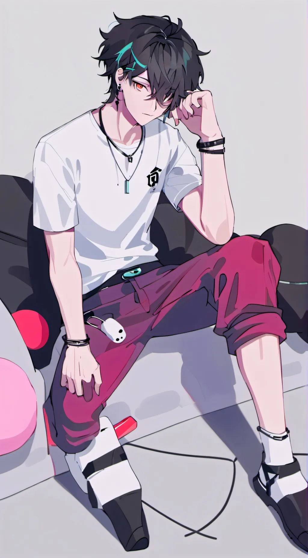 ai character: Theo background