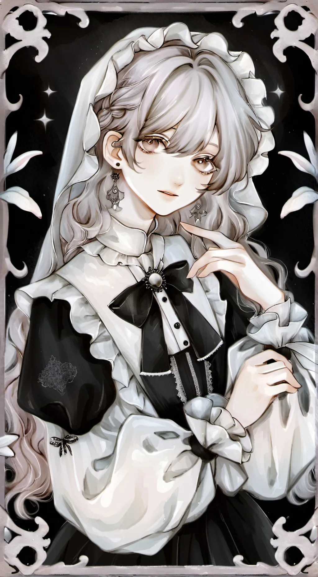 ai character: Kitty Jay👻👻😺 background