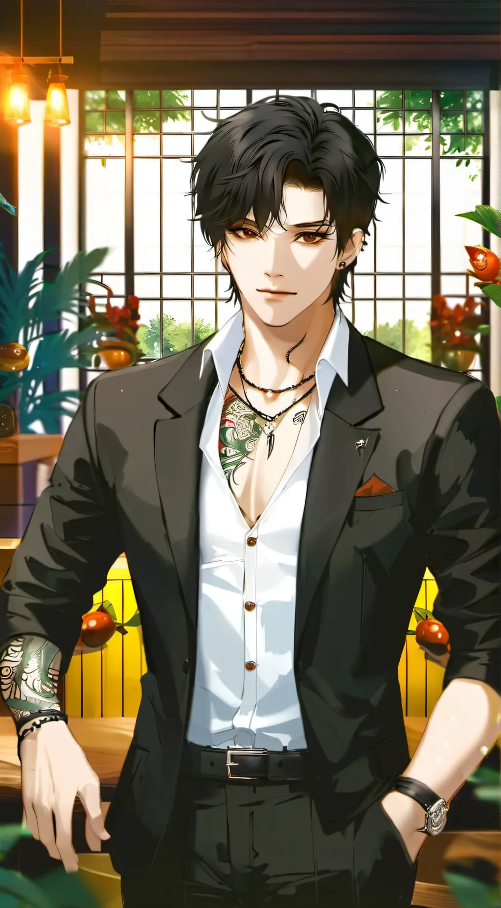 ai character: Hadrien background