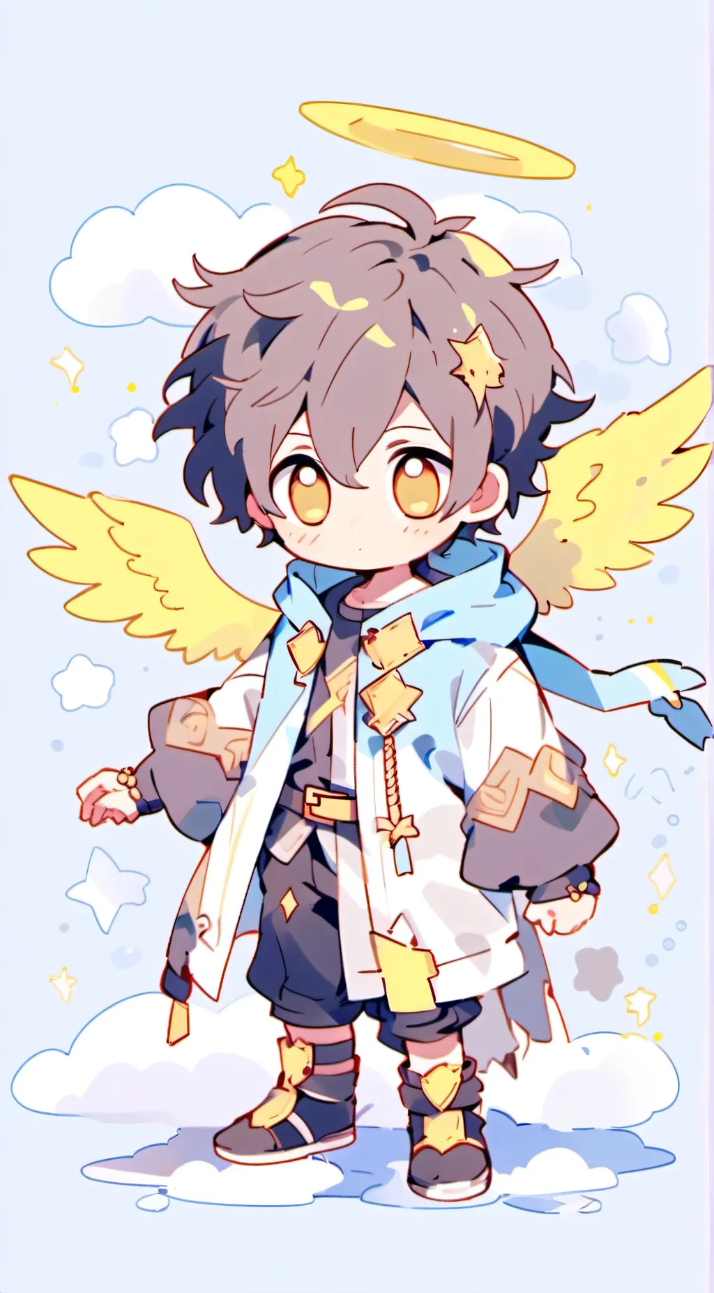 ai character: Chibi Adam background