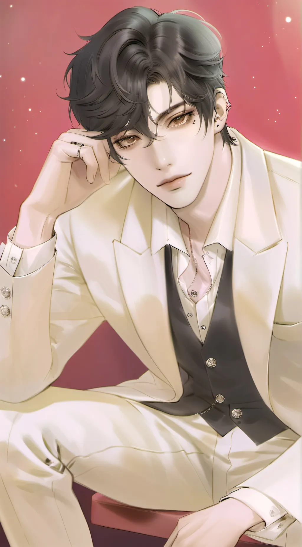 ai character: Kyle Andrew  background