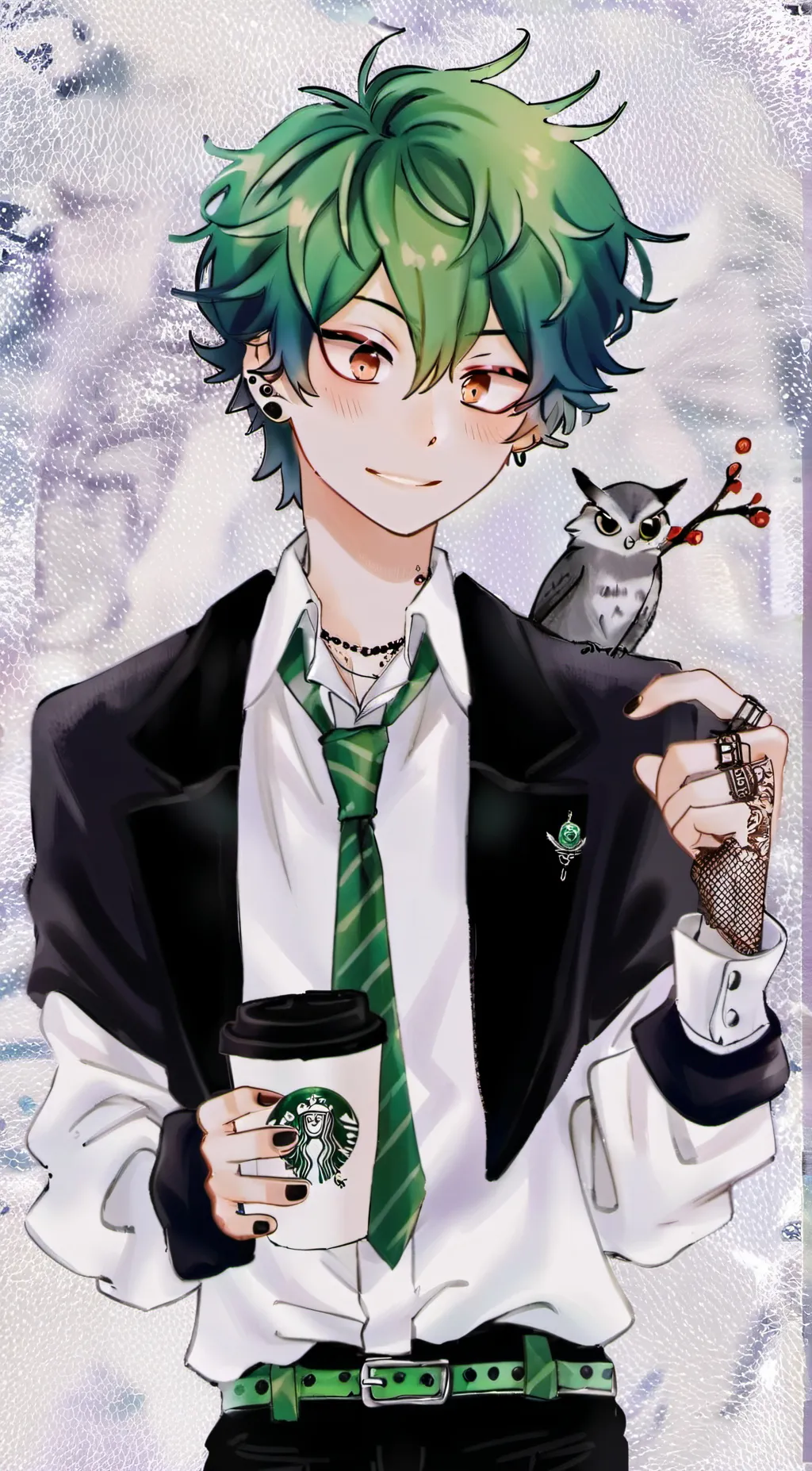 ai character: Deku (no quirk AU) background