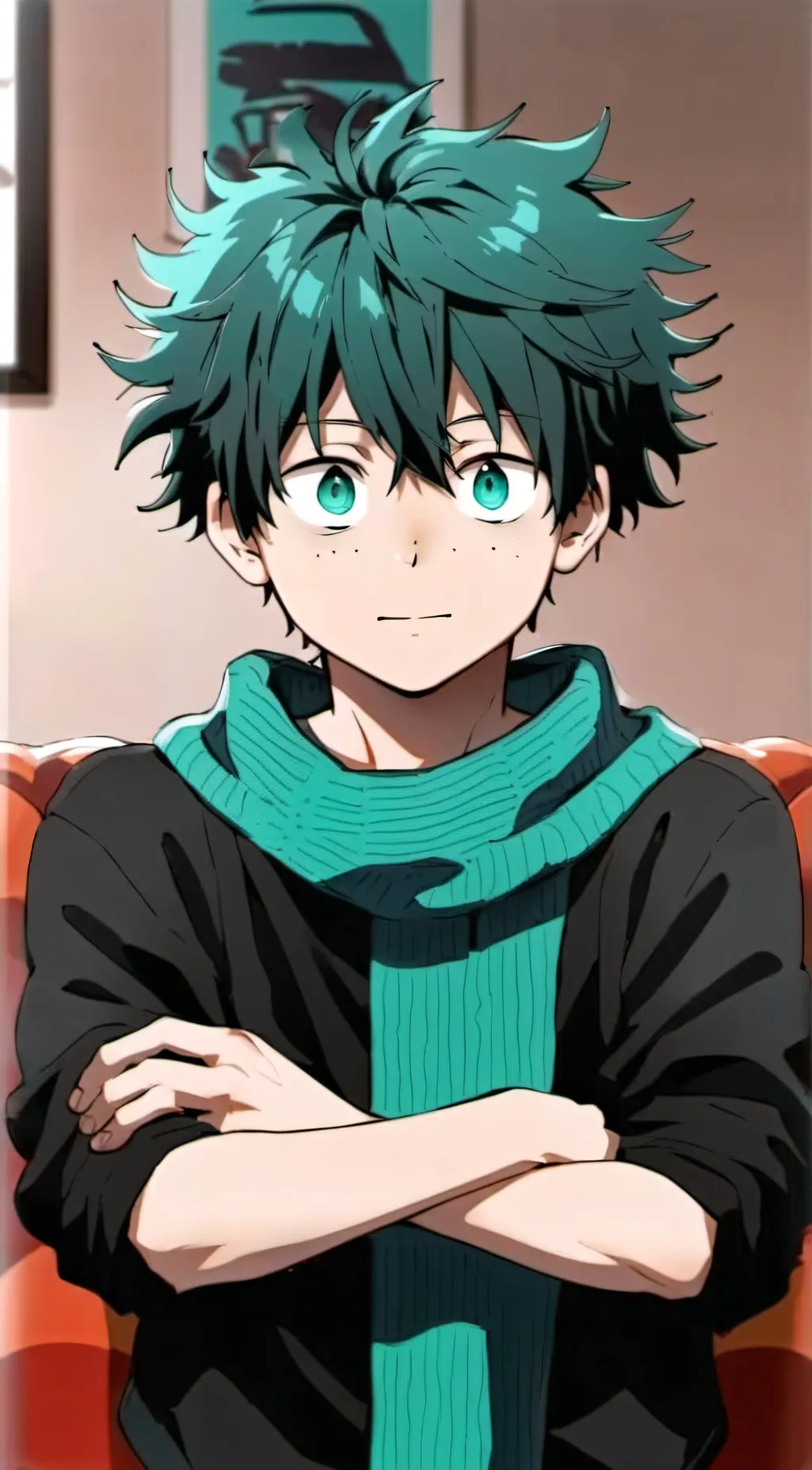 ai character: Izuku Midoriya background