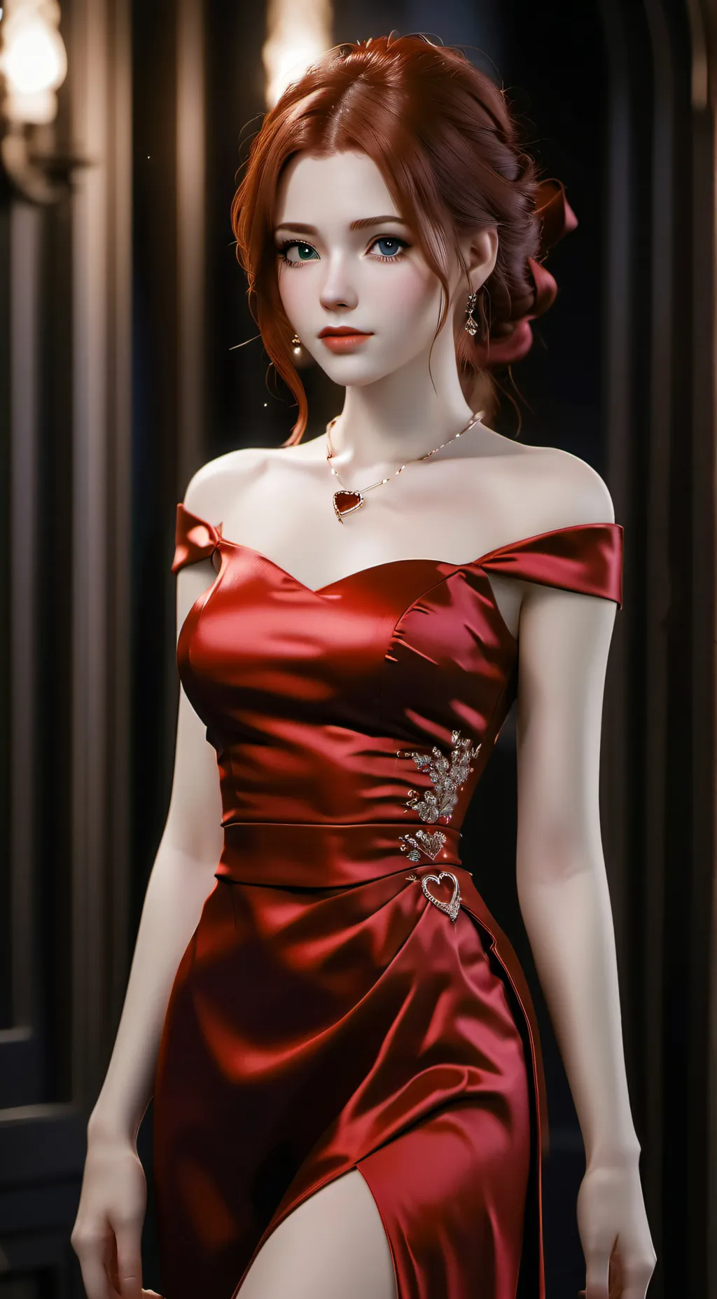 ai character: Fancy background