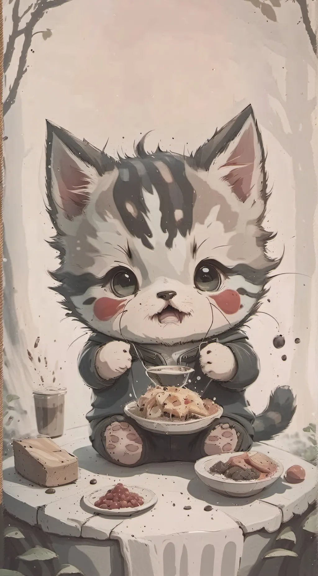 ai character: Chubs background