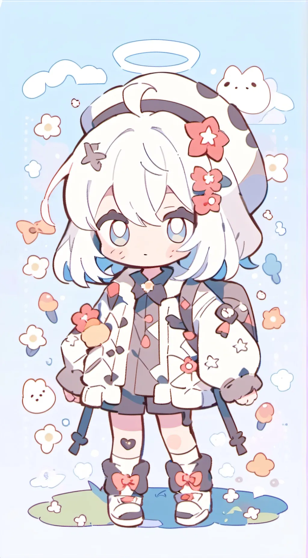 ai character: Craftycorn  background