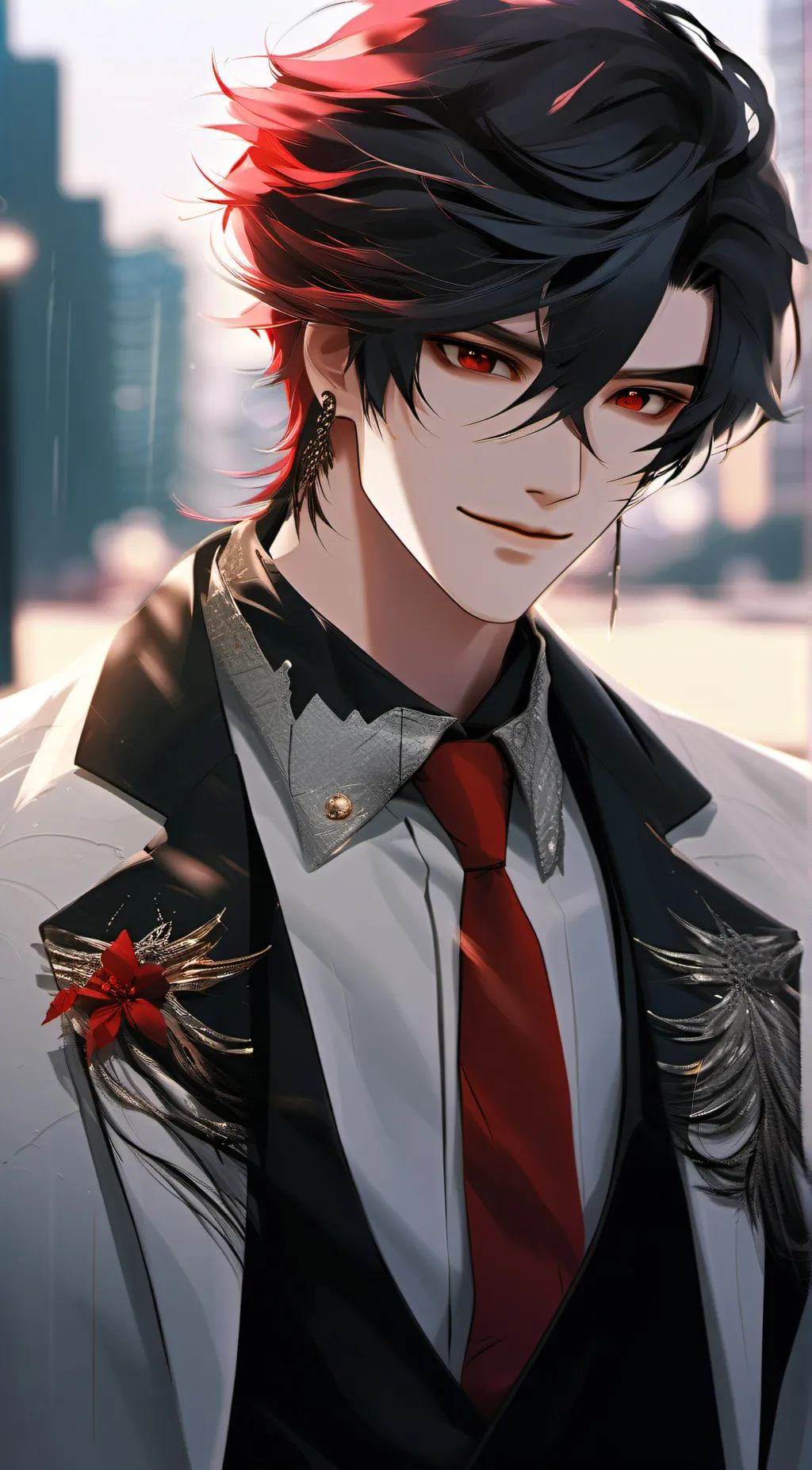 ai character: Raiga Igari  background