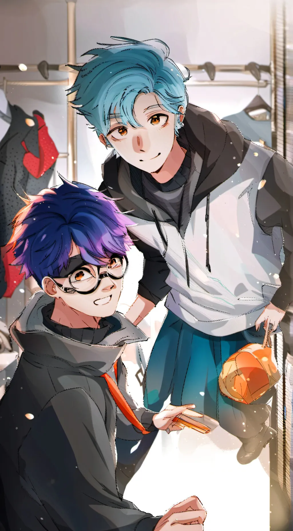 ai character: ¡?trans JD AU!¿ background