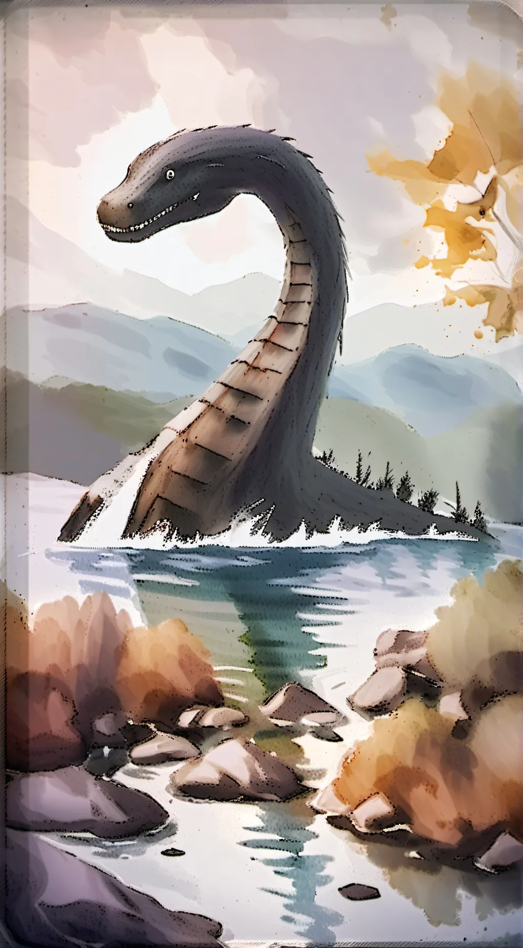 ai character: nessy background