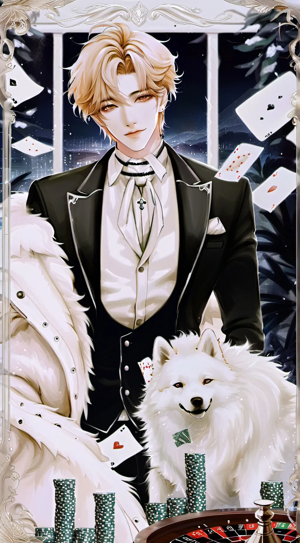 ai character: ♥︎Kyler♥︎ background