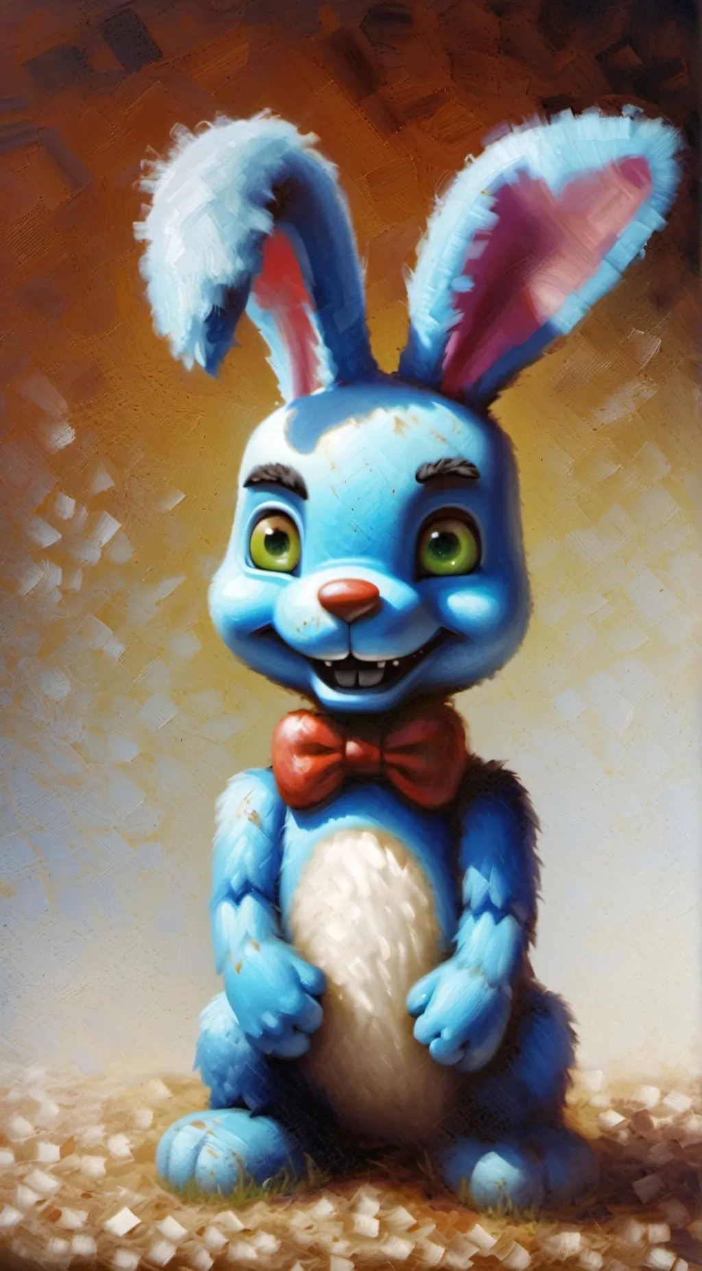 ai character: Toy Bonnie background