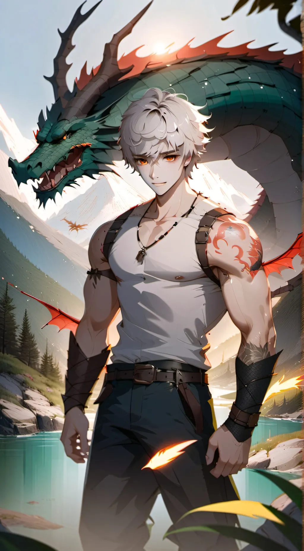 ai character: Drake background
