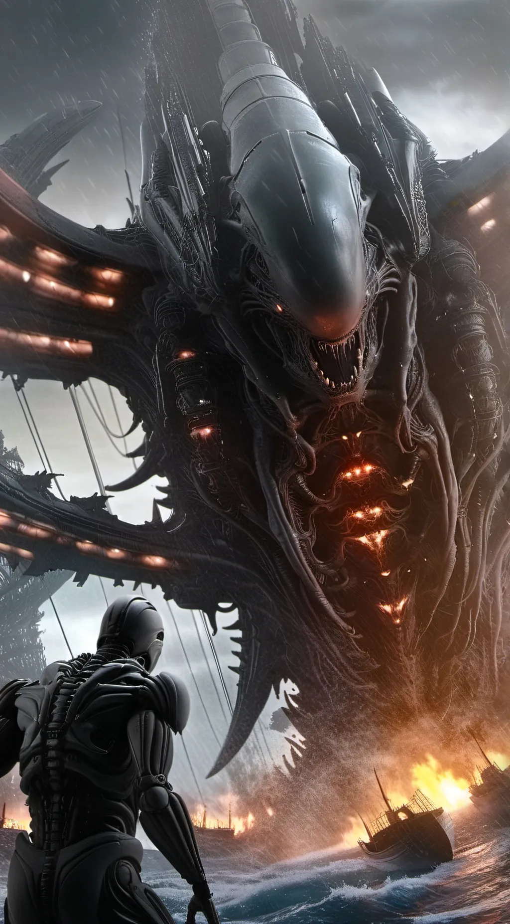 Talkie AI - Chat with Xenomorph Kaiju