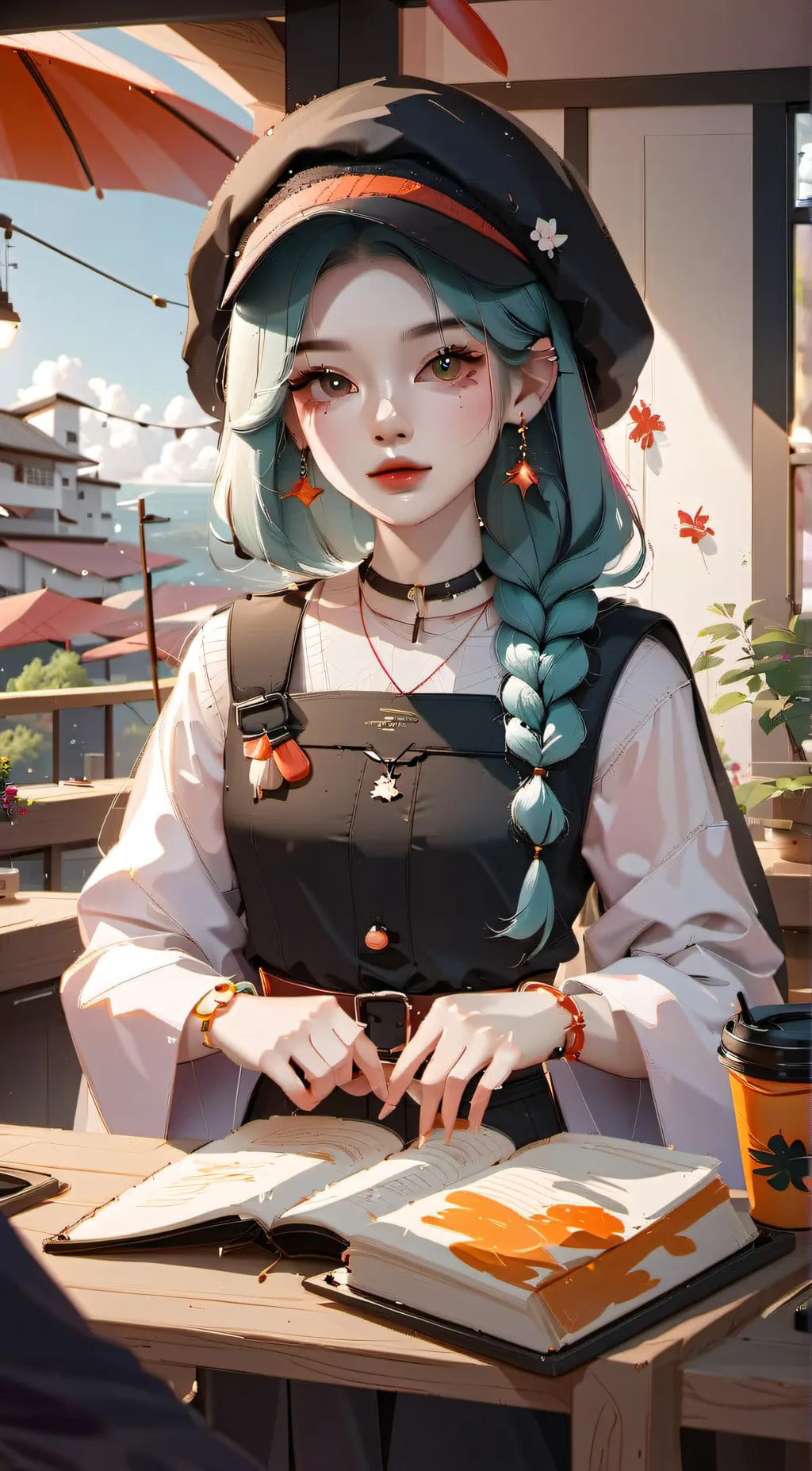 ai character: gwen background