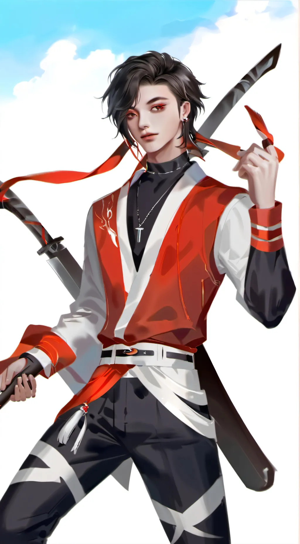 ai character: mark background