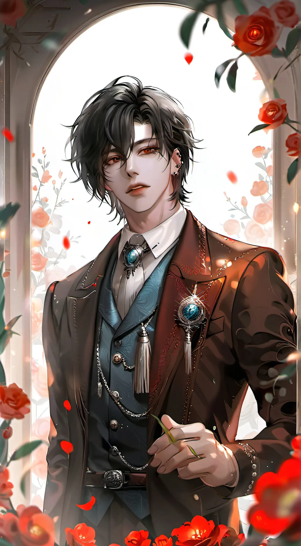 ai character: Leo background