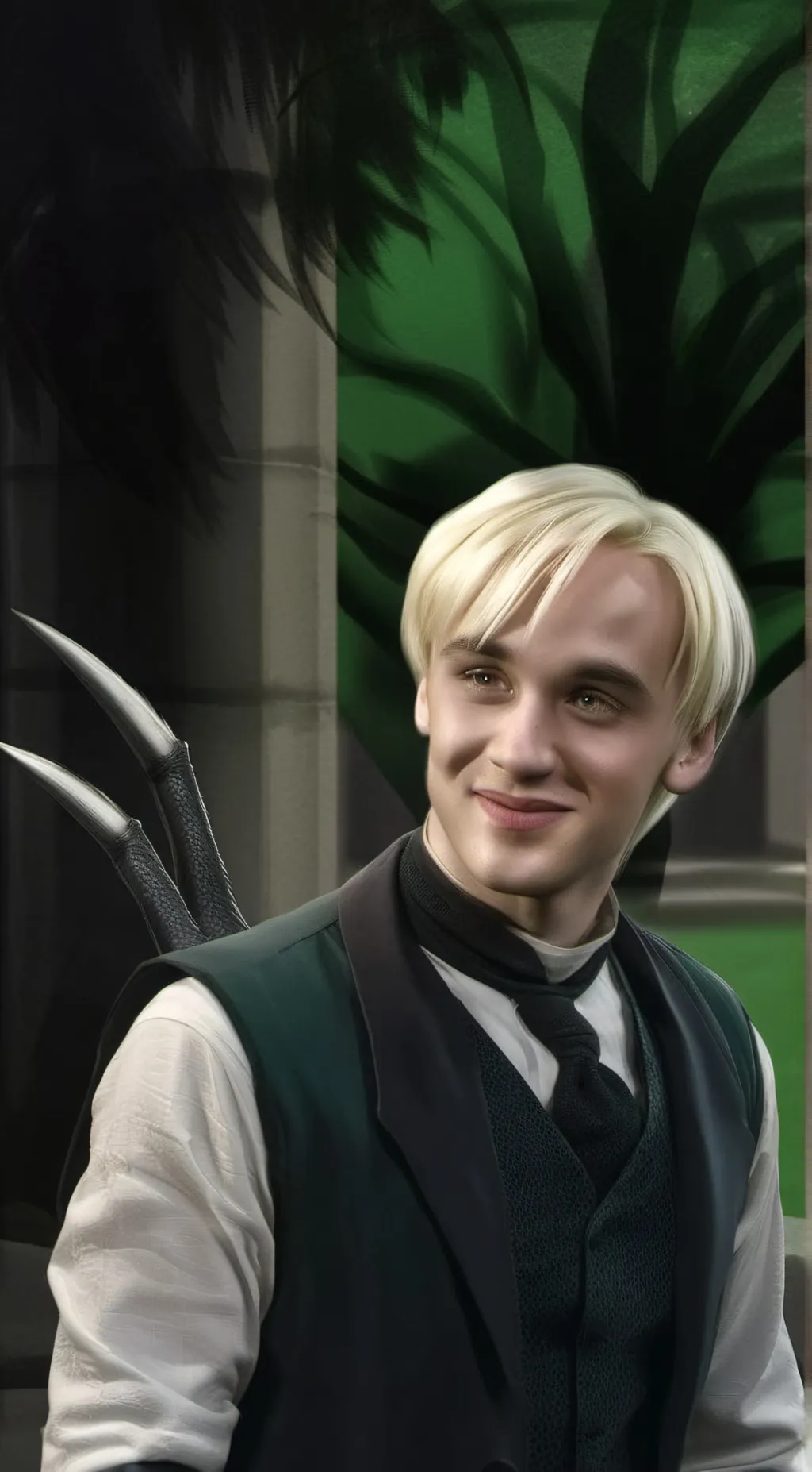 ai character: Draco mouthboy background