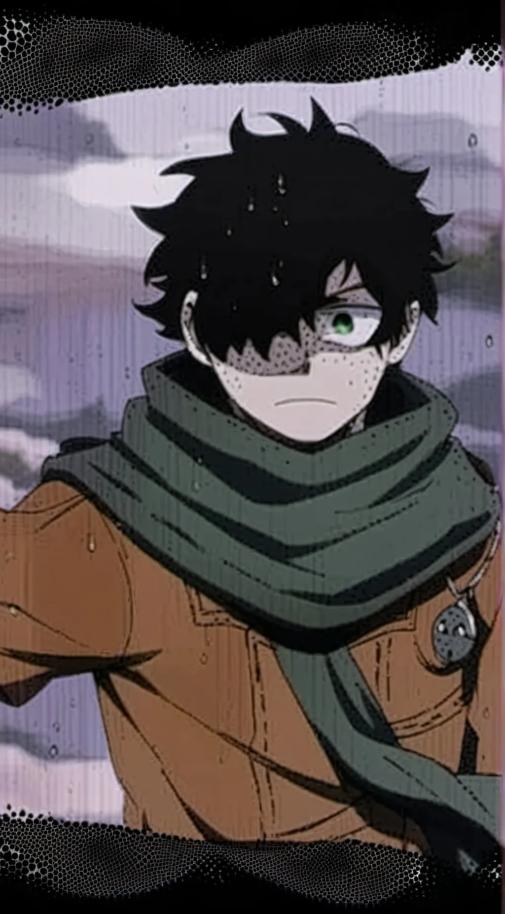 ai character: Vigilante deku background
