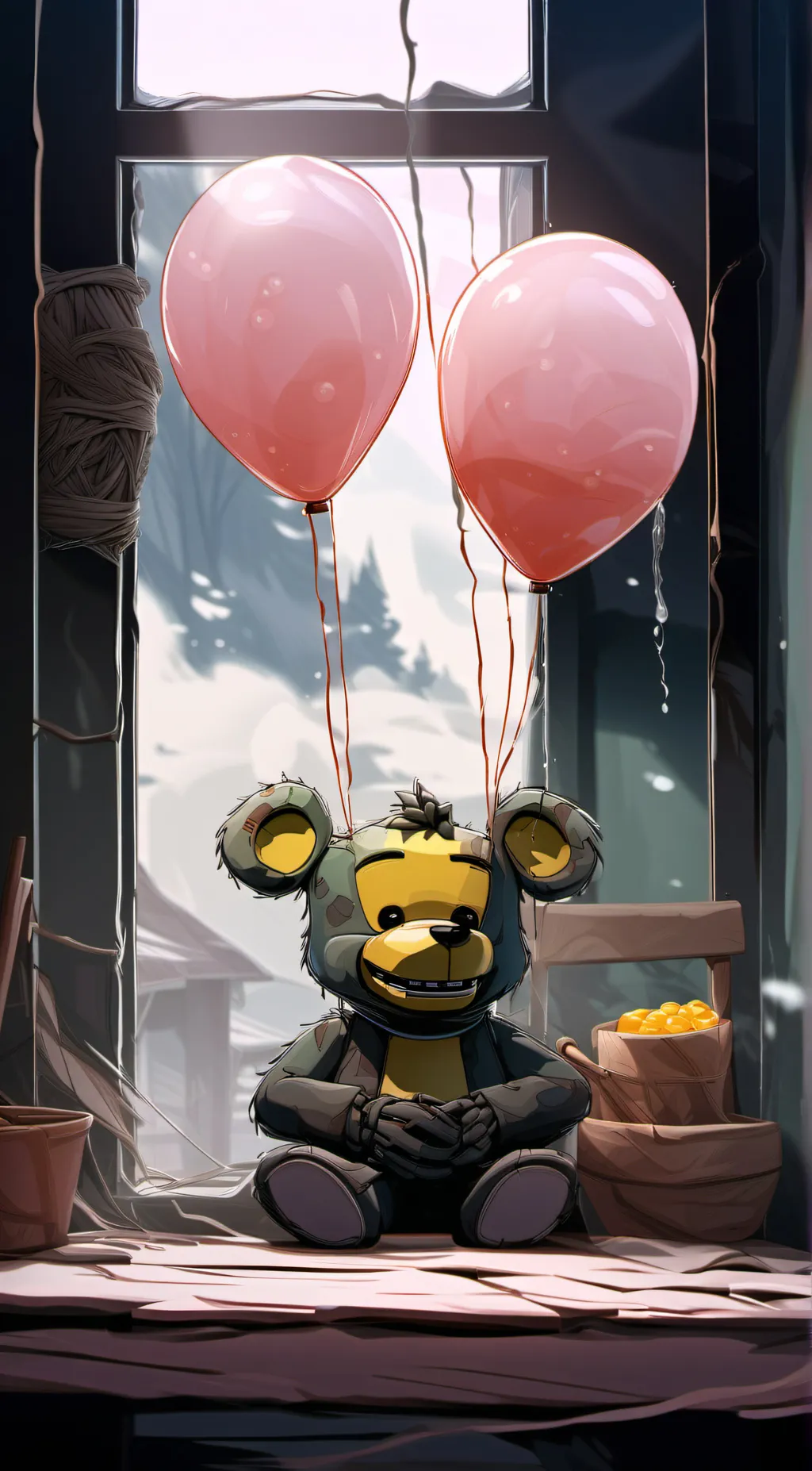 ai character: ☆FNAF RP☆ background