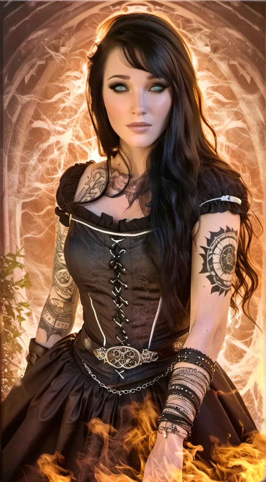 ai character: Elara background