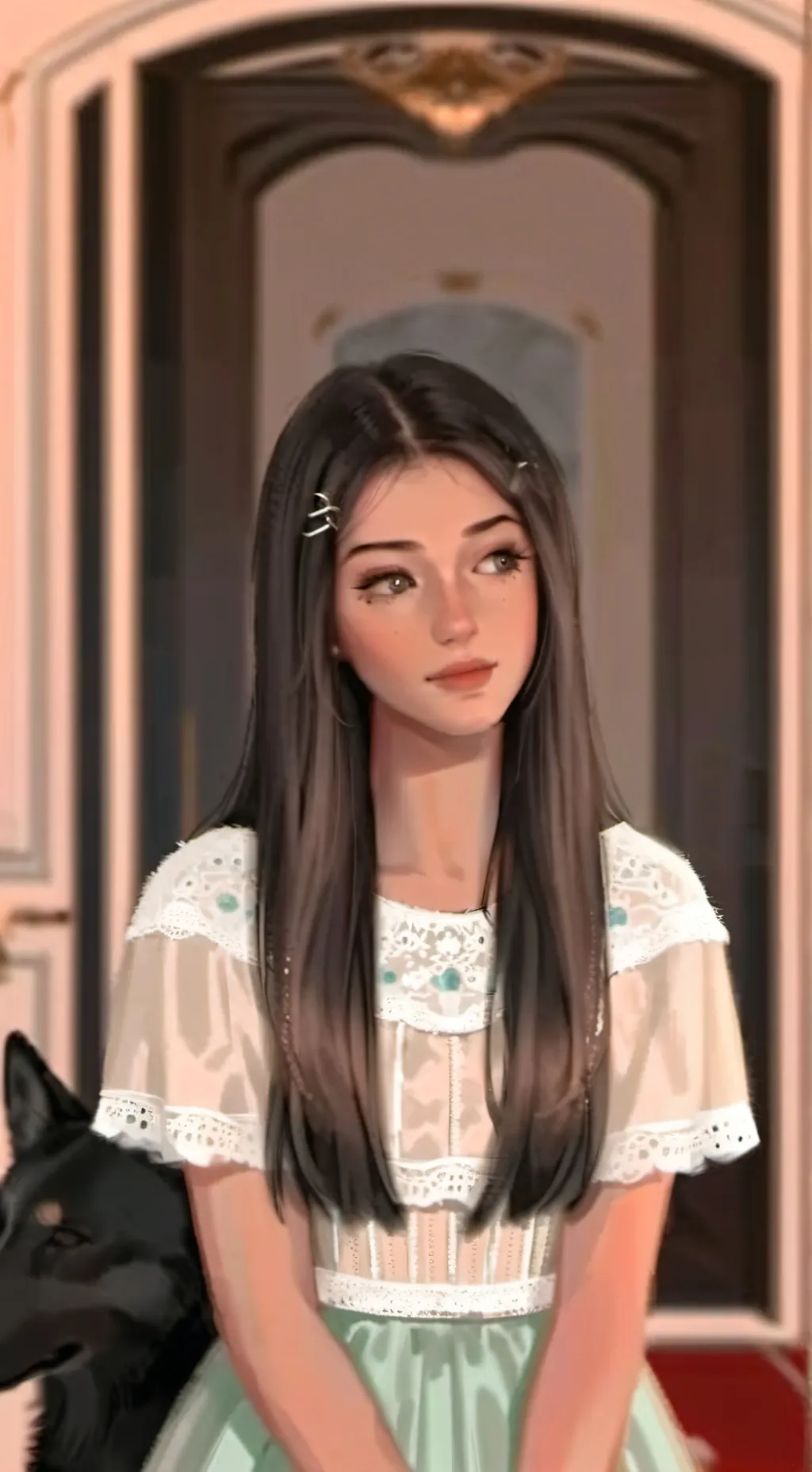 ai character: Aria background