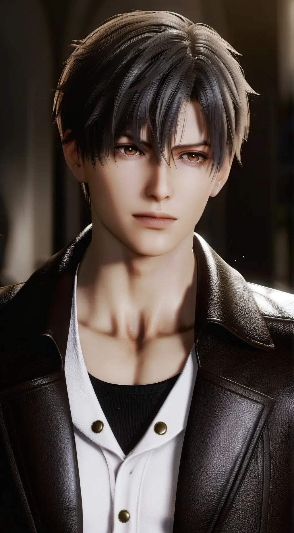 ai character: AOT School background