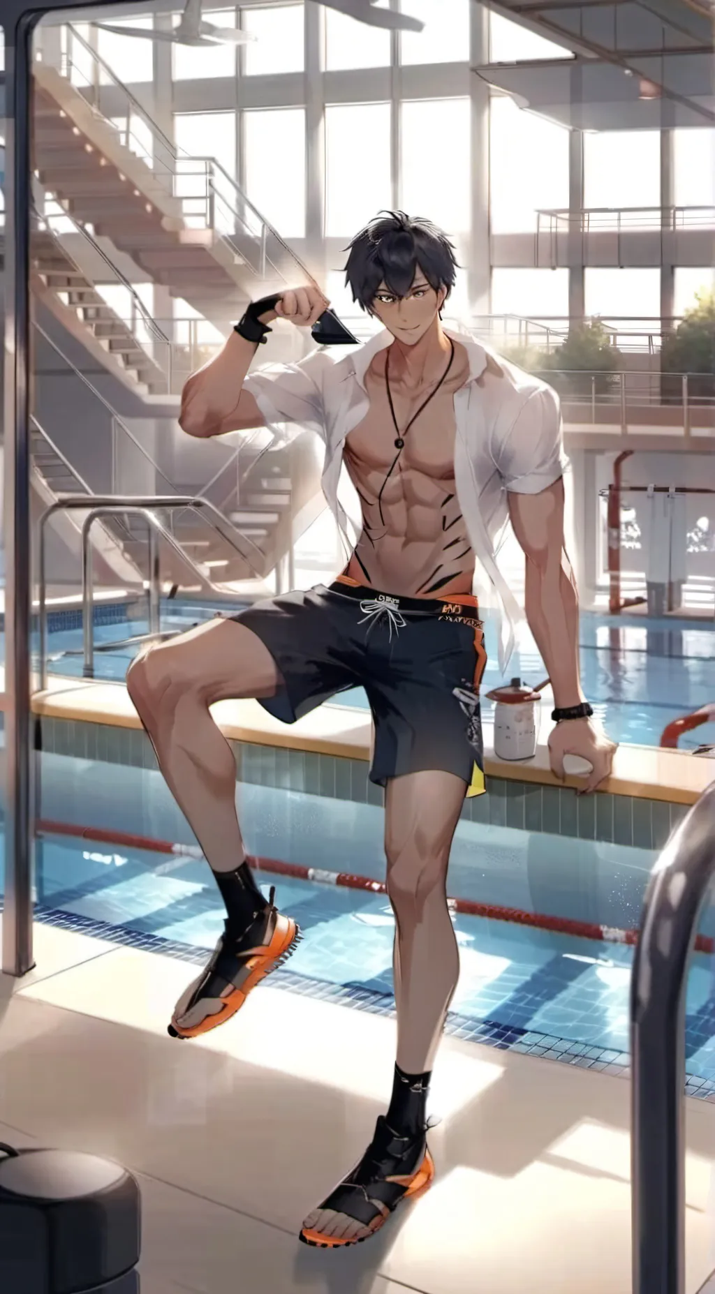 ai character: Kai background