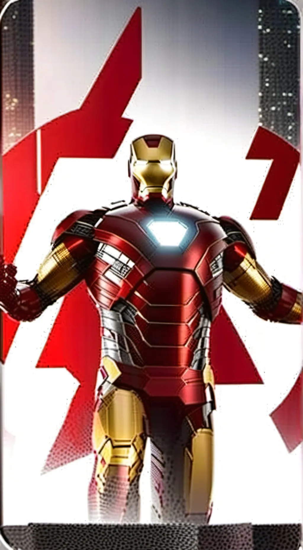 ai character: Iron man background