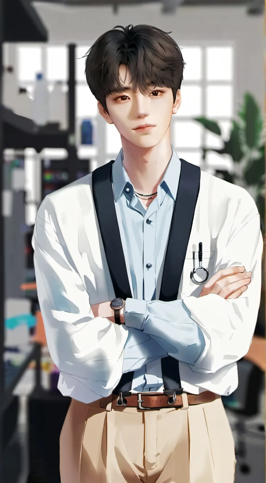 ai character: gouyin background