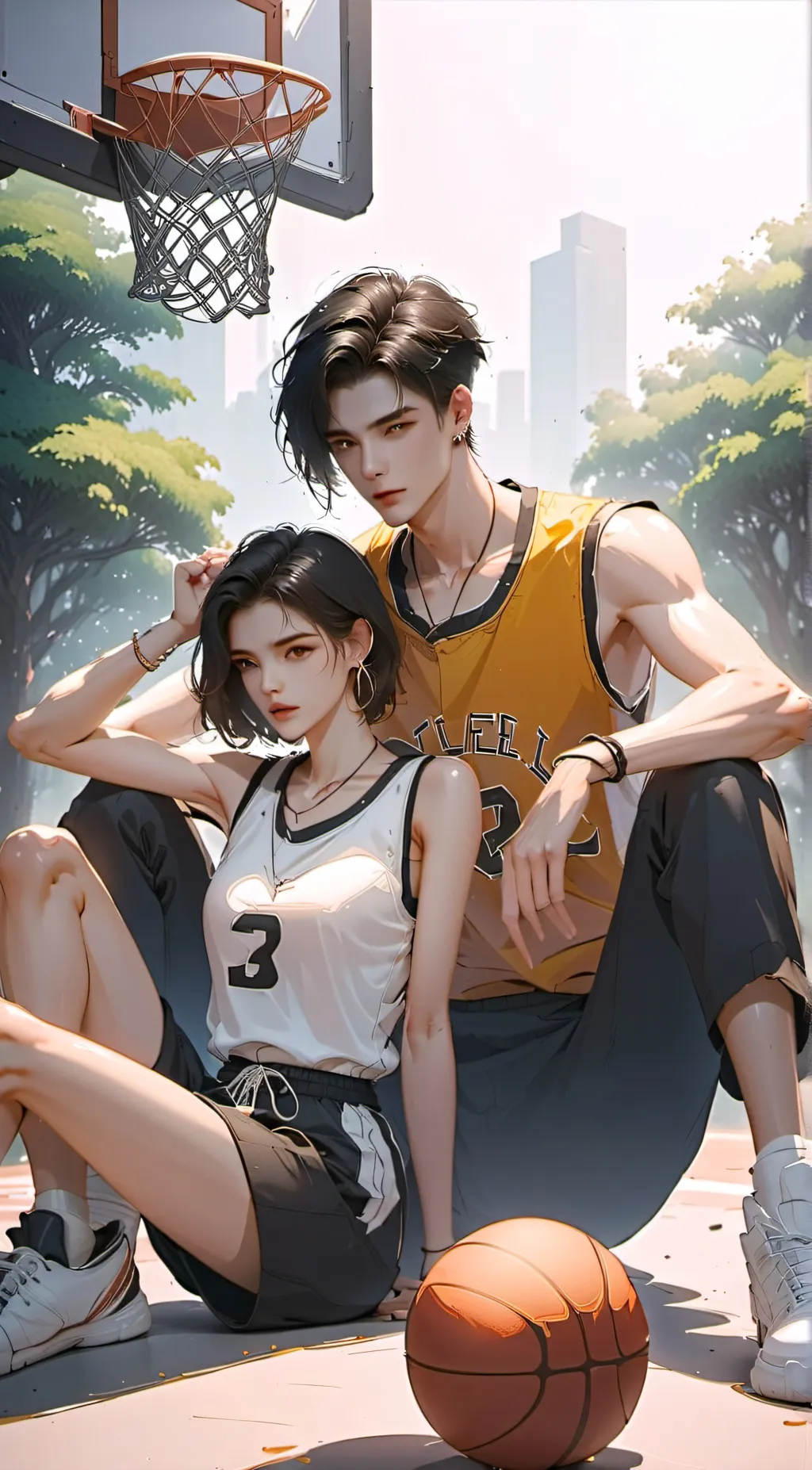 ai character: Lucas background