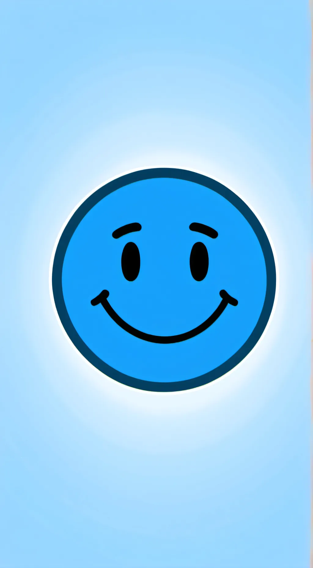 ai character: Smily face background
