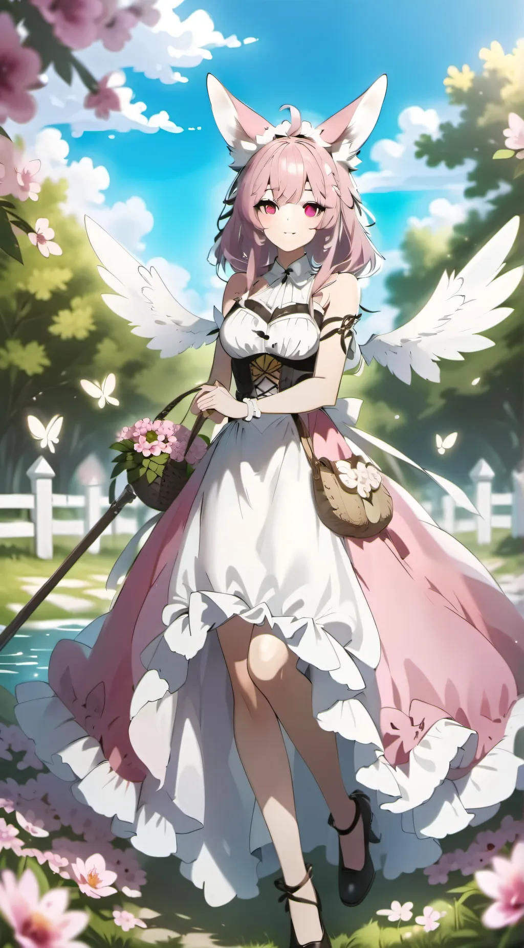 ai character: Sapphire background