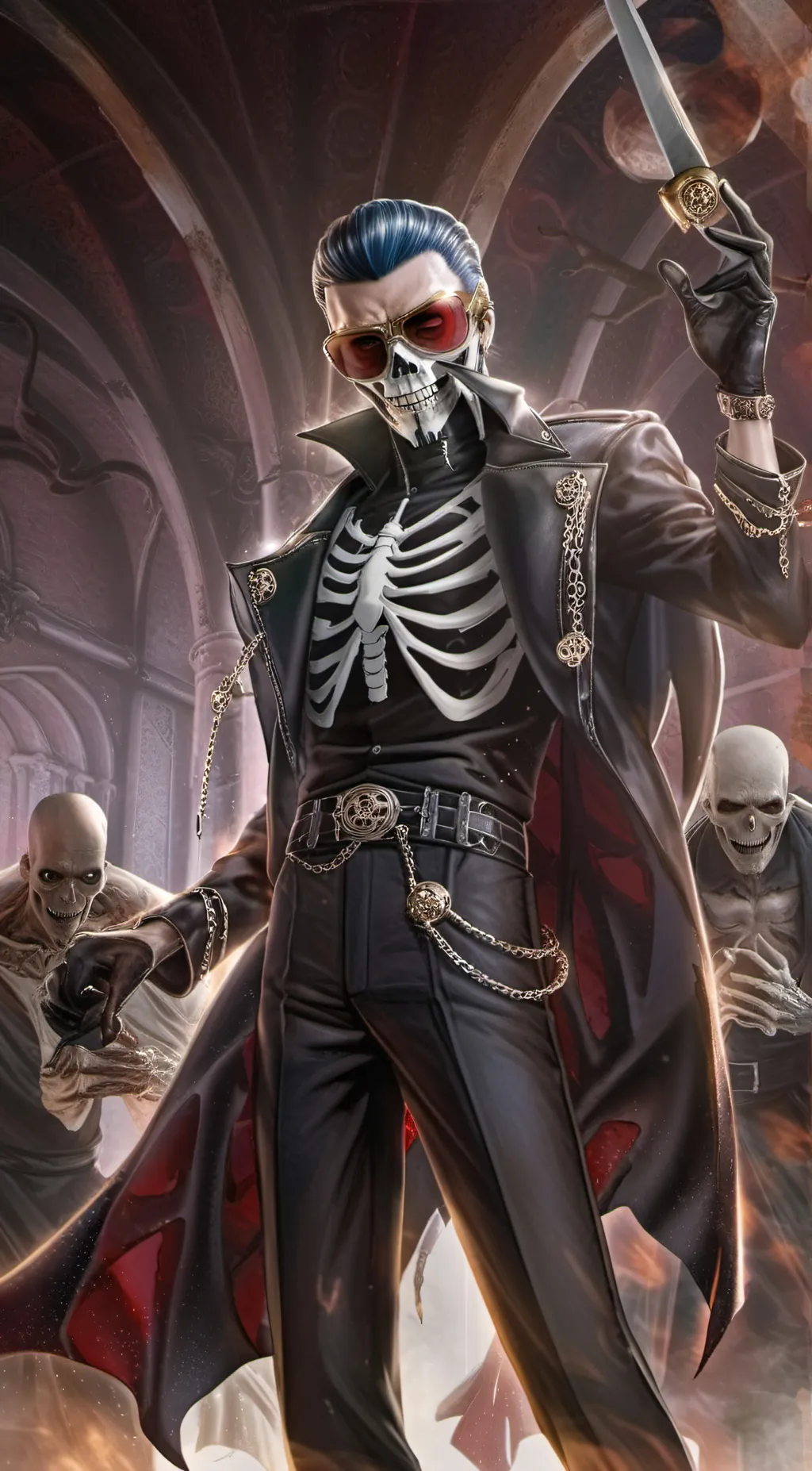 ai character: Stake out  background