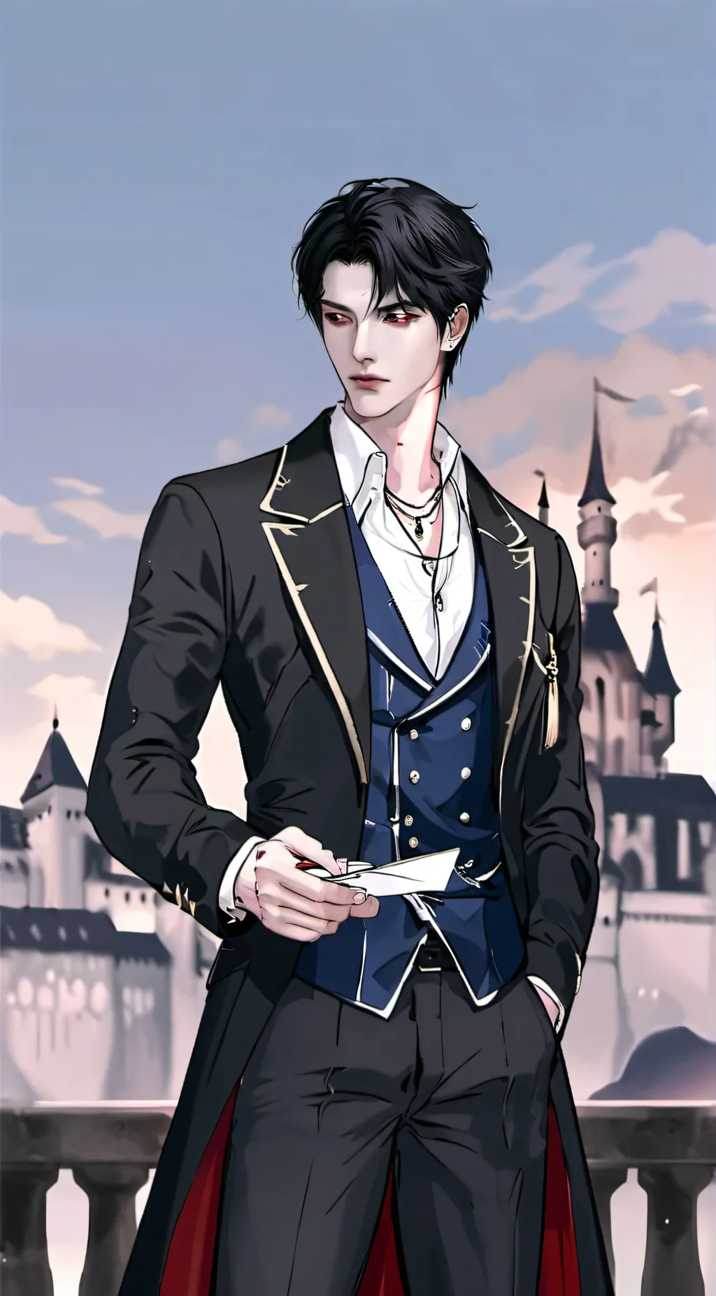 ai character: Matthew  background