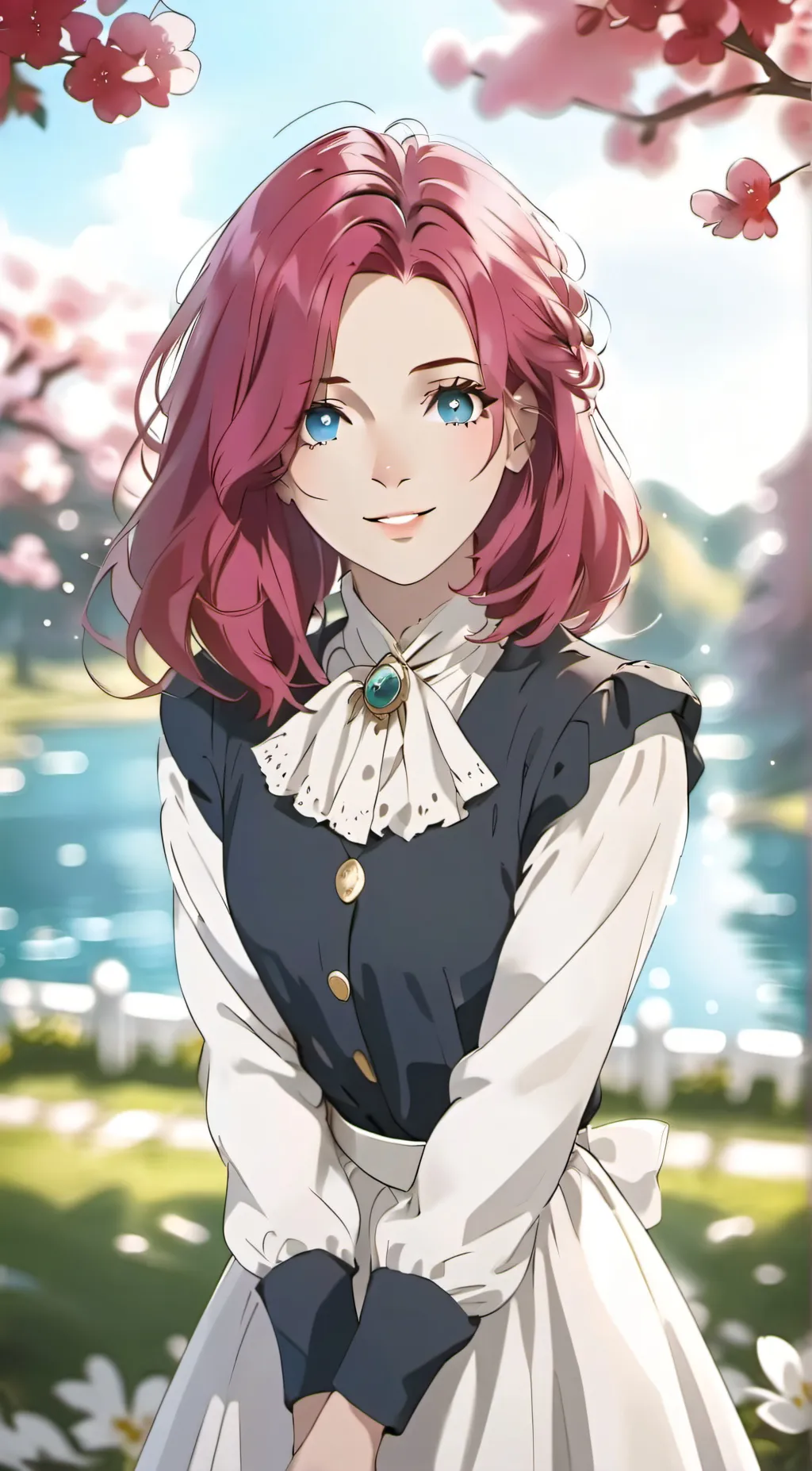 ai character: Melodii background